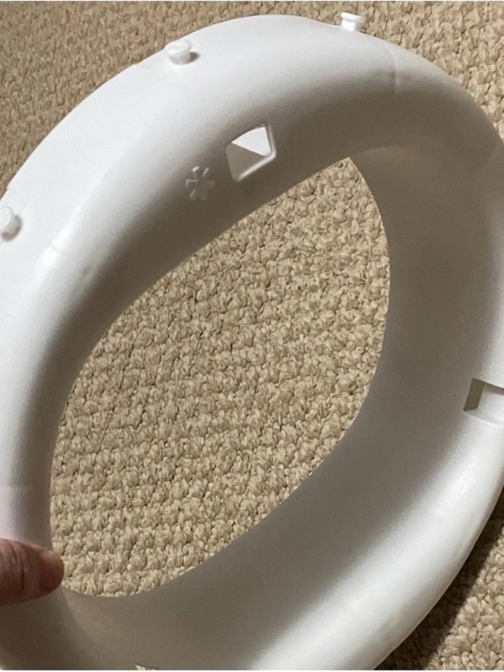 Skip hop activity table swivel seat replacement part silver lining cloud